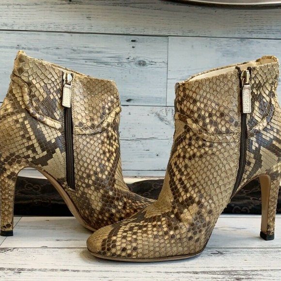 🛑SOLD🛑Authentic GUCCI Python Lifford Size 6 - Picture 10 of 12